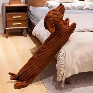 Enhopty 27.5 Giant Dachshund Dog Plush Pillow Puppy Wolf Stuffed Animal Plushie Hugging Long Body Throw Sleeping Pillow for Kids Christmas(27.5inch, Dachshund)
