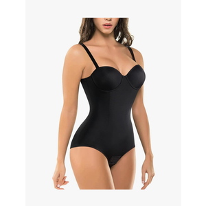 Bodysuit Shapewear for Women Tummy Control Dress Backless Bodysuit Tops Body Shaper with Built-in Bra Size 38B
