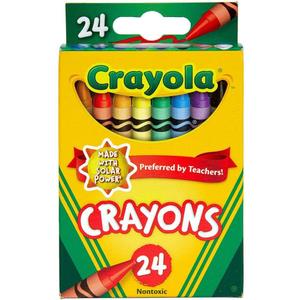 Crayola Crayons, Assorted Classic Colors, 24 Count