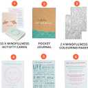 2 x 33 Mindfulness Cards & Mindfulness Tools | Best Mental Health Gifts for Women & Men | Mental Health Stocking Stuffers | Self Care for Anxiety and Stress Relief