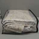 Hazo Haus Boho Light Grey Living Room Rug 7x9 - Modern Eclectic Floral Paste Neutral Taupe, Washable Low Pile Non-Slip Large Area Rugs for Dining Under Table, Bedroom Under Bed