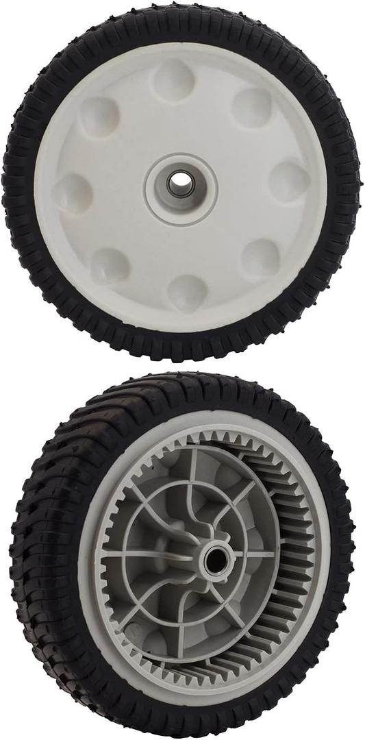 Parts Camp Front Drive Wheels MTD/Troy-Bilt 734-04018, 734-04018A, 734-04018B, 734-04018C lawnmower wheels (set of 2)