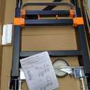 3 in 1 Folding Hand Truck Dolly, 660lb Capacity Convertible Hand Truck Dolly Cart Heavy Duty Foldable Trolley with Rubber Wheels & Retractable Handle, Collapsible Platform Truck for Moving Heavy Items
