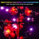 Upgraded Led Light Kit Compatible with Lego Icons Plum Blossom Building Set, Lights Decoration Compatible with Lego 10369 (Model Not Included)