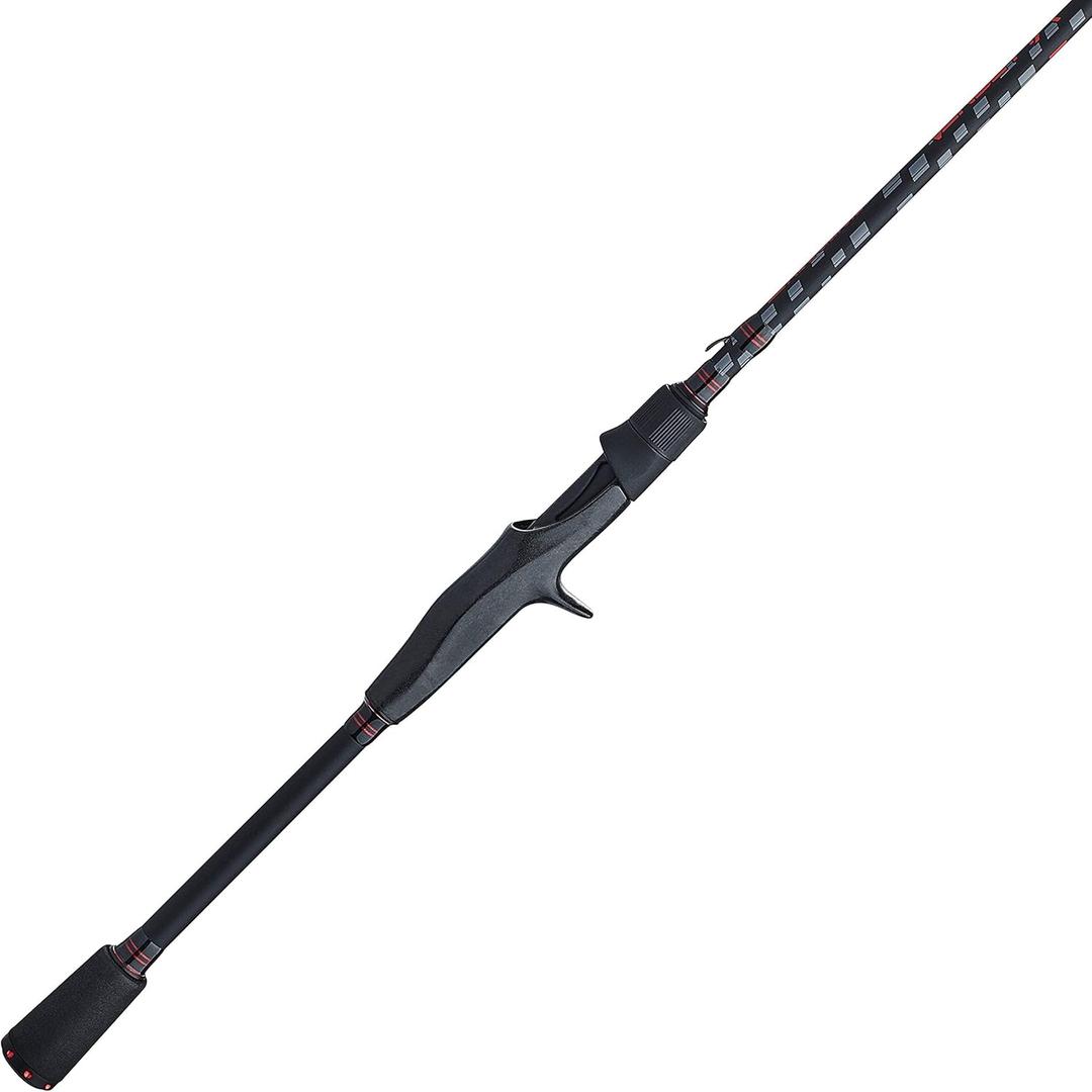 Abu Garcia Vendetta Casting Rod with Rod 8-17 lb Line Rate (6'6" - Medium Heavy - 2pc)