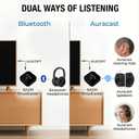 HomeSpot BA210 v2 Auracast Bluetooth Transmitter, LC3, AptX Lossless, AptX HD, Optical & 3.5mm Inputs, Compatible with Galaxy Buds 2 Pro, Buds 3, JY300 JM320, Hearing Aids and Bluetooth Headphones