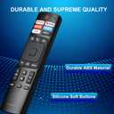 Universal IR Remote Control Replacement fit for Sharp Hisense Android Smart TV Without Voice Funtion