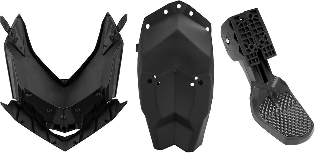 A & UTV PRO Front Storage Box & Boarding Fold-Down Step Kit for Sea-Doo Spark, 7.4 Gallon (28 L) Cargo Bin, Front Deflector Lid Accessories, Replace OEM # 295100494, 295100642, 295100504, 295100864