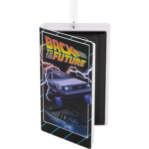 Hallmark Back to The Future Retro Video Cassette Case Christmas Ornament