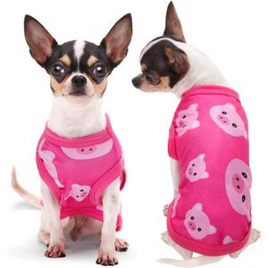 Adorable Pink Pig Shirt Lightweight Polyester Tank Top 4XL