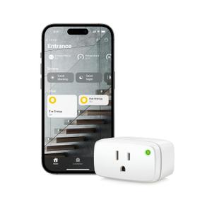 Eve Energy (Matter) - Smart Plug, App and Voice Control, 100% Privacy, Matter Over Thread, Works with Apple Home, Alexa, Google Home, SmartThings Eve Energy (Matter) - Smart Plug, App and Voice Control, 100% Privacy, Matter Over Thread, Works with Apple Home, Alexa, Google Home, SmartThings