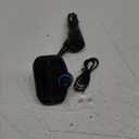 (Upgraded Version) Bluetooth FM Transmitter, Sumind Wireless Radio Adapter Hands-Free Car Kit with 1.7 Inch Display, QC3.0 and Smart 2.4A Dual USB Ports, AUX Input/Output, TF Card Mp3 Player (Black)