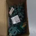 Clear Warm White Christmas Tree Lights  20 ft String of 105 Incandescent Mini Bulbs Multifunctional Lighting Modes, for Decorative, Bedroom, Outdoor, Xmas Twinkle Lights with Green Wire Total 21.6 ft