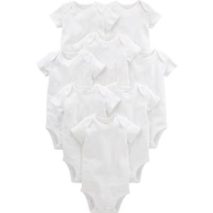 Simple Joys by Carter's Baby 8-Pack Short-Sleeve Bodysuit / size: 6-9month Height: 27 - 28.5 - Weight: 17 - 21lb