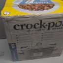 Crock-Pot Locking Lid 6qt Cook and Carry Programmable Slow Cooker Moonshine Green (Grey), 7 Quarts