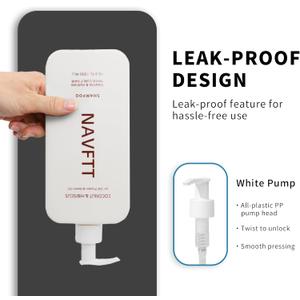 Plastic Flasks,Fake Empty Shampoo Containers Bottles for Cruise Drink Flasks for Liquor,Leak-Proof|Empty Conditioner Bottles|Discreet Beverage Hidden for Cruise Ships essentials,Travel