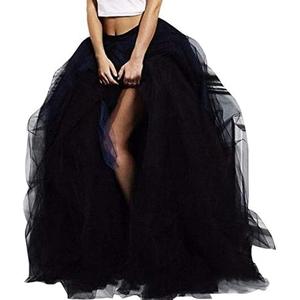 WDPL Wedding Planning Women's Long Maxi Tulle Special Occasion Bustle Night Out Skirt M
