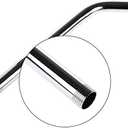 Shower Elbow Pipe 12"" Long Shower for Head Arm Stainless Steel Water Extension Pipe Mounts Wall, Silver