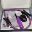 Pilates Ring and Ball Set, at Home Pilates Kit with 14" Exercise Ring, Mini Ball (Purple)