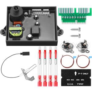 2025 HOT- RV Water Heater Part Fit Atwood RV Water Heater GC6AA-10E GC10A-4E include 91365 Control Circuit Board Parts,91447 Thermal Cut Off & Thermostat Kit,93868 Initer Electrode By AMI PARTS