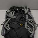 Esup 50L Hiking Backpack Men Camping Backpack with rain cover 45l+5l Lightweight Backpacking Backpack Travel Backpack (Black)