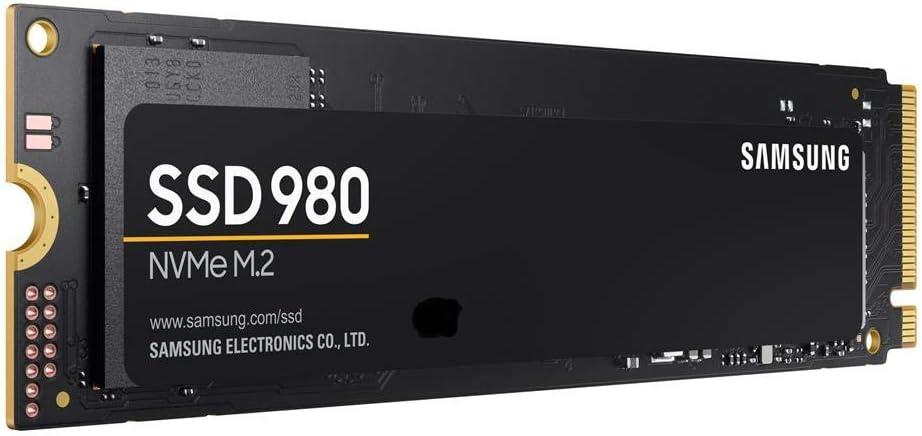 SAMSUNG 980 SSD 500GB PCle 3.0x4, NVMe M.2 2280, Internal Solid State Drive, Storage for PC, Laptops, Gaming and More, HMB Technology, Intelligent Turbowrite, Speeds up-to 3,500MB/s, MZ-V8V500B/AM