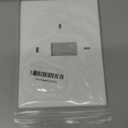 Thermostats Wall Plate T119 Fits For PRO1 IAQ Thermostats, Universal Thermostat Wall Plate White 1 Pack