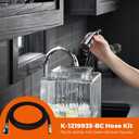 K-1219935-BC Hose Kit for Kohler Pull-Down Kitchen Faucet, 67-Inch Bright Chrome Finish Kohler Pull-Out Kitchen Faucet Hose Replacemnet Part K-1304674-BC