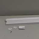 No Drill Cellular Shades for Indoor Windows, Thermal Insulating & Noise Reducing Honeycomb Blinds, Free Stop Cordless Blackout Shades, White,46 1/2" W x 80" H