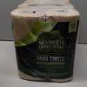 Seventh Generation Unbleached Paper Towels, 100% Recycled Paper, 6 Count, Pack of 4 (Brown)
