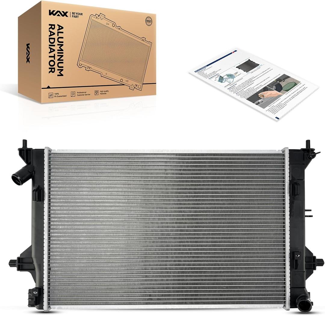 KAX CU13609 Car Engine Radiator, Compatible with 2016-2017 Elantra 2.0L, 2018-2020 Elantra GT 2.0L