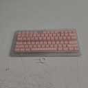 Womier Keycaps - Crystal Jelly Keycaps 60 65 75 100 Percent, Shine Through Key caps Pink Set, Custom 130 Keys OEM Profile for 61/68/84/87/98/100 Cherry Gateron MX Mechanical (Backlit Pink)