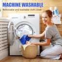 RIOGOO Pet Heating Pad, Electric Heating Pad for Dogs and Cats with Timer, 6 Level Adjustable Temperature Dog Heated Blanket (Blue, S: 20x15)