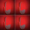670nm Red Light Night Light for Sleep Therapy[4 Pack] - Zero Blue Light, with Dusk to Dawn Sensor Auto On/Off LED Night Light Plug into Wall for Nursery Bedroom Bathroom