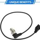 1 Pc Crankshaft Position Sensor for BMW E30 325i 2.5 1983-1989 Sturdy Metal Plastic Black Engine Crank CKP Sensor