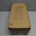 4-Tier Slim Rolling Utility Cart Storage Shelves Trolley Storage Organizer Shelving Rack with Mesh Baskets/Wheel Casters for Laundry Pantry Bathroom Kitchen Office Narrow Places(Black)