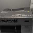 Farberware 1.1 Cu. Ft. Countertop Microwave Oven  1000 Watt Power, Auto Cook Settings, Defrost, Easy Clean and Child Safety Lock - Stainless