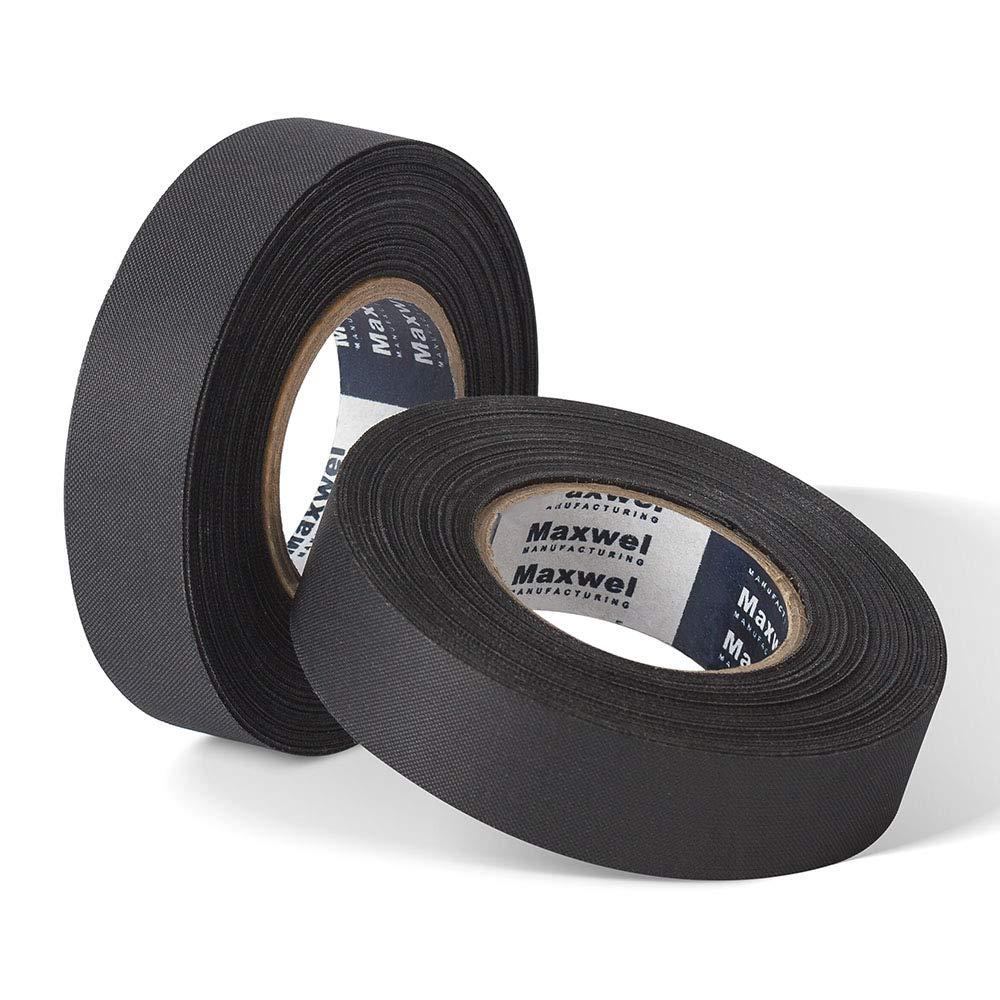 Automotive Cloth Tape - 2 Rolls Strong Flexibility High Abrasion Resistance Adhesive Force Heavy Duty Wire Harness Tape for Automotive Insulation Wiring 3/4 in 82 FT, 2 Pack