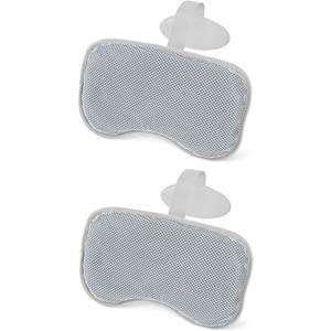 SaluSpa Padded Pillows (2-Pack),Grey