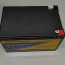 12V 20Ah Lithium LiFePO4 Deep Cycle Battery, 4000 Cycles Rechargeable Battery for Electric Scooter, Ride On Toy, Lighting, Power Wheel, Fish Finder and More with Built-in 40A BMS