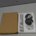 Candlestick Holders 2 Set(6 PCS), Taper Candlestick Holders for Party, Home Decor, Dining, Festival, Wedding Decorations