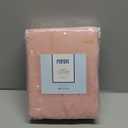 Nestl Blush Pink Extra Deep Pocket Fitted Sheet Queen, Hotel Luxury Queen Fitted Sheet Only Easily Fits 18 to 24 Inch Mattress, Super Soft, Wrinkle-free, and Breathable Bottom Sheets with Corner Strap