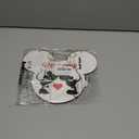 Andi Cppss Mouse Love Heart Wooden Hanging Door Sign for Front Door, Mouse Sweet Welcome Sign for Wall Decor, Porch Plaque for Wedding Door Decor, Mouse Kiss Hanging Sign for Outdoor