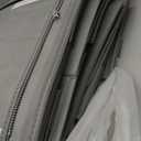 Bed Sheet Organizers and Storage 2 Pack, Foldable Sheets Set Organizer for Linen Closet, Bedding Storage Box for Blankets, Comforters, Pillow Cases and Duvet Covers - Grey