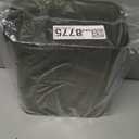 Glad Bathroom Trash Can, 2.6 Gallon (10L) - Slim Plastic Waste Basket with Pop-Up Lid and Bag Ring - Colored Clear Trash Can for Bedroom, Office, College Dorm - Green