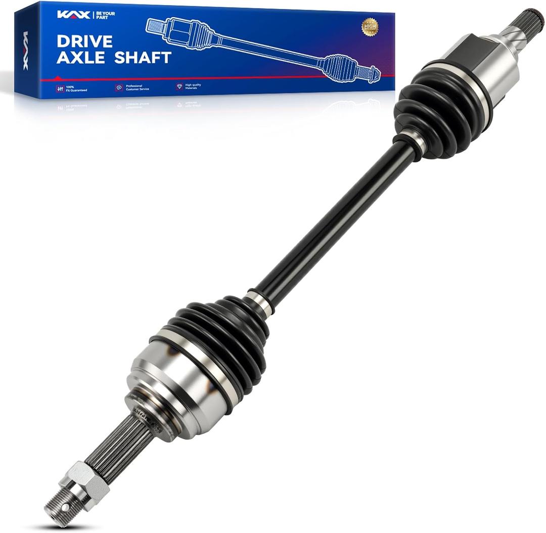 KAX NCV53101 Front Left CV Axle Shaft Assembly Fit For 2013-2017 Nissan Versa, 1 PCS CV Axle