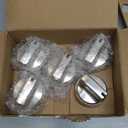 6 Pack WB03X24818 Stove Knob,Gas stove Knobs Replacement for GE Stove Knob,Compatible with PS11729081 AP5989029 4363588 EAP11729081,Reinforced D-Shape Hole Premium Burner Control Knobs (Not Universal)