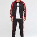 Tebreux Men's Tracksuits 2 Piece Outfit Jogging Suits Set Casual Long Sleeve Sports Sweatsuits (XL)