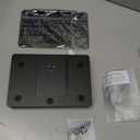 for Samsung Galaxy Z Fold 7 6 5 Trifold Stand and Keyboard, Aluminum Foldable Phone Stand Holder for Desk, 7.9 inch Mini Bluetooth Keyboard, 4 in 1 Portable Set Include Mouse and Pen (Black)