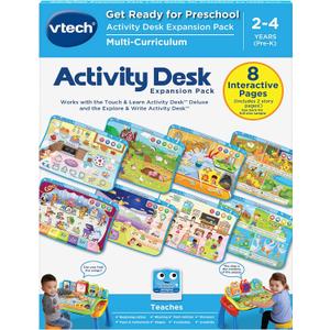 VTech Touch and Learn Activity Desk Deluxe Expansion Pack - Get Ready for Preschool